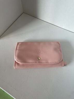 RENALDO JEWELRY ROLL.  Light Pink.  NEW w/out tags.